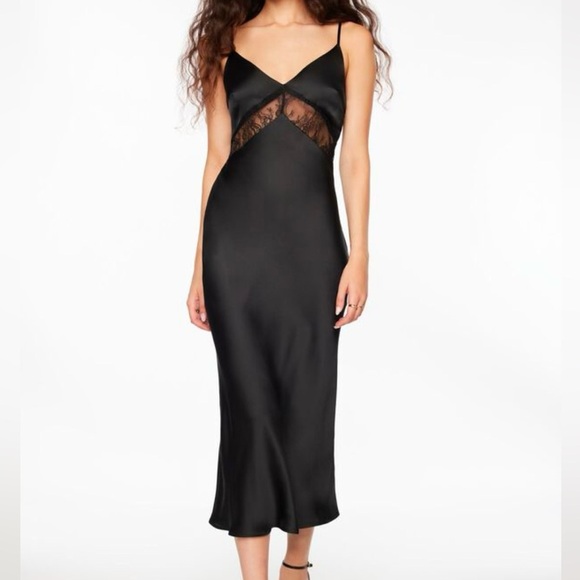 Dynamite Dresses & Skirts - Satin slip midi dress